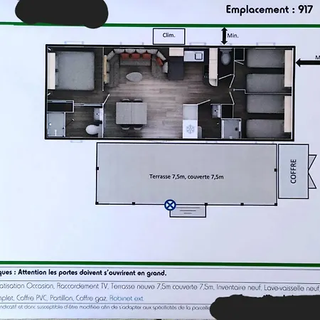 Mobil-home Mar Estang 4*